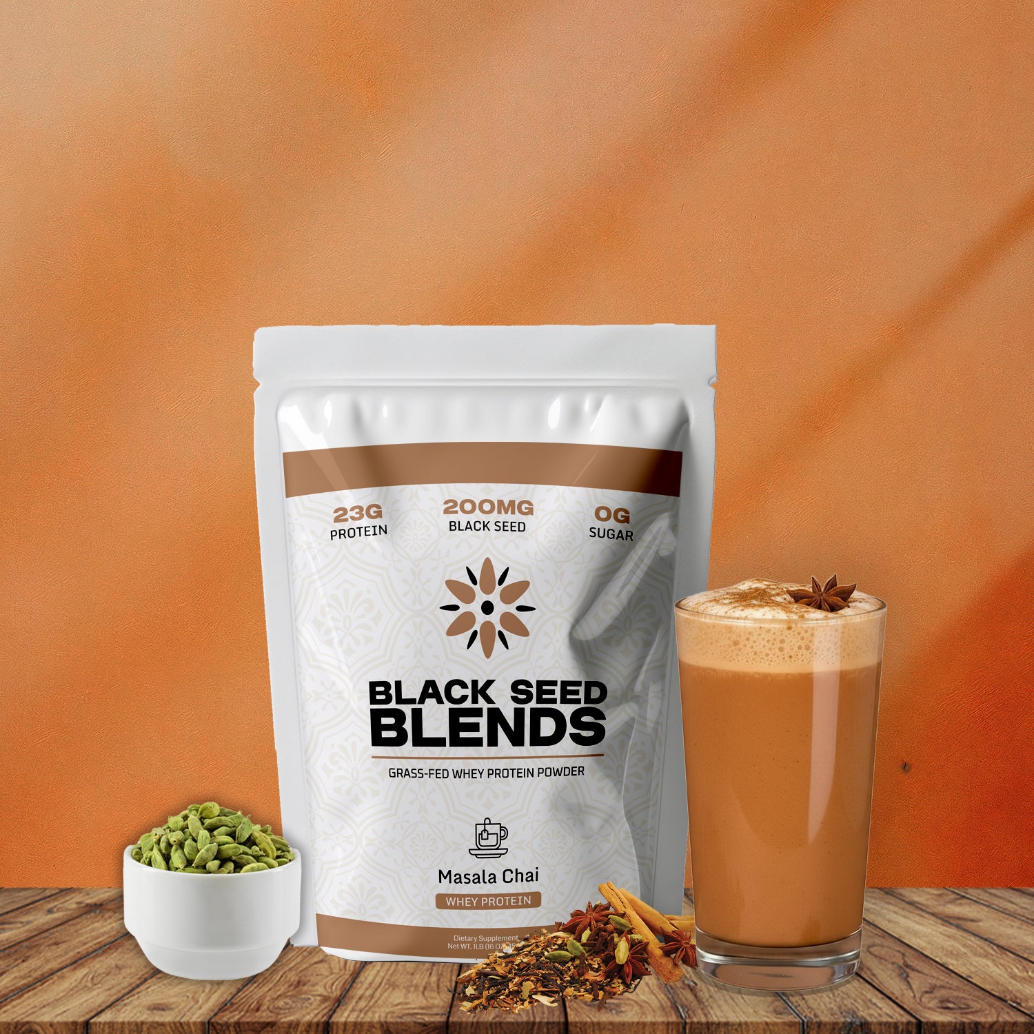 Masala Chai - A Spiced Protein Delight